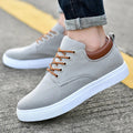Andrés | Zapatillas de Lona Casual con Cordones de Contraste para Hombre